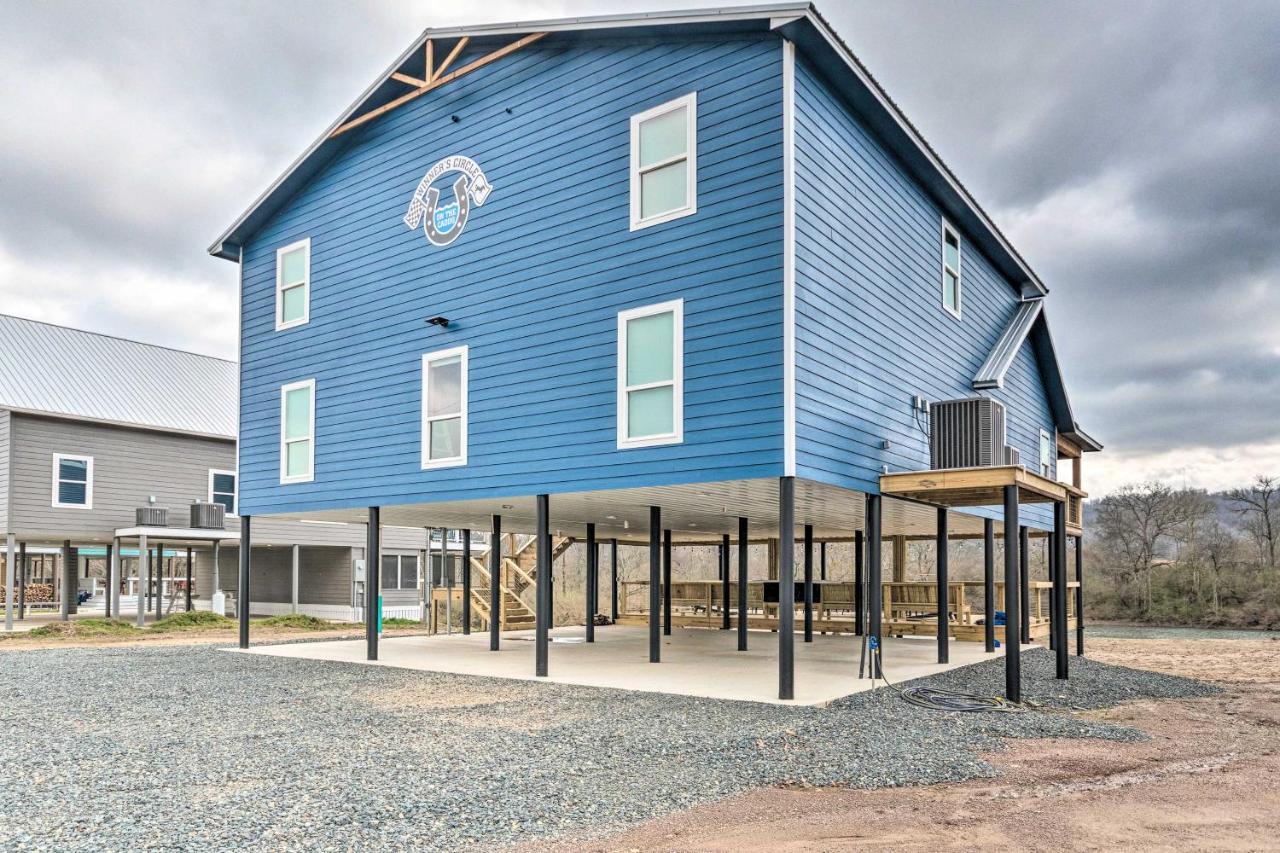 Upscale Riverfront Home With Beach And Fire Pit! Glenwood Eksteriør billede